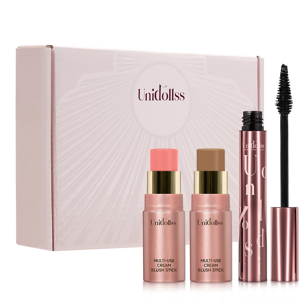 Unidollss Tubing Mascara Volume and Length Black Lengthening Long Lasting All Day, No Smudging, No Clumping, Washable Voluminous Tubing Mascara for 30+ Women, Gluten-free Safe for Sensitive Eyes