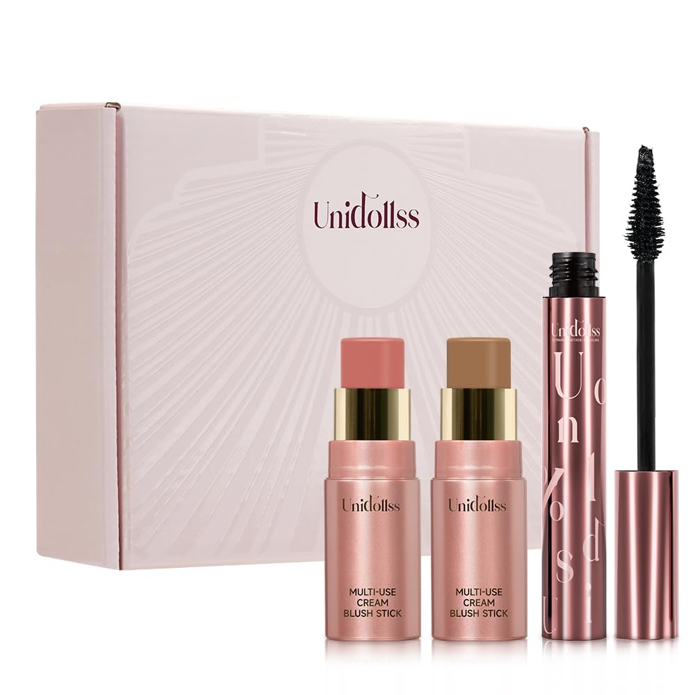 Unidollss Tubing Mascara Volume and Length Black Lengthening Long Lasting All Day, No Smudging, No Clumping, Washable Voluminous Tubing Mascara for 30+ Women, Gluten-free Safe for Sensitive Eyes