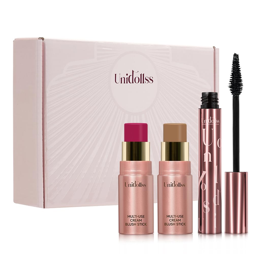 Unidollss Tubing Mascara Volume and Length Black Lengthening Long Lasting All Day, No Smudging, No Clumping, Washable Voluminous Tubing Mascara for 30+ Women, Gluten-free Safe for Sensitive Eyes