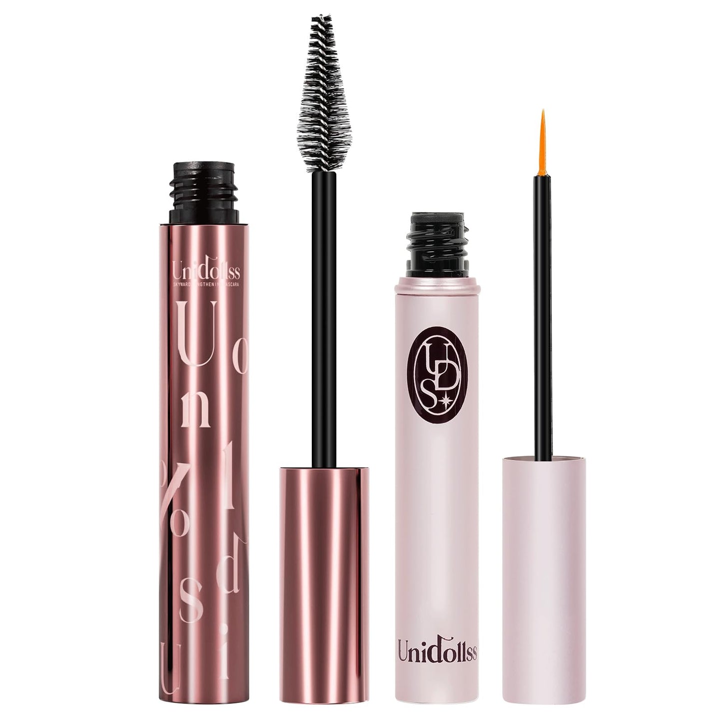 Unidollss Tubing Mascara Volume and Length Black Lengthening Long Lasting All Day, No Smudging, No Clumping, Washable Voluminous Tubing Mascara for 30+ Women, Gluten-free Safe for Sensitive Eyes