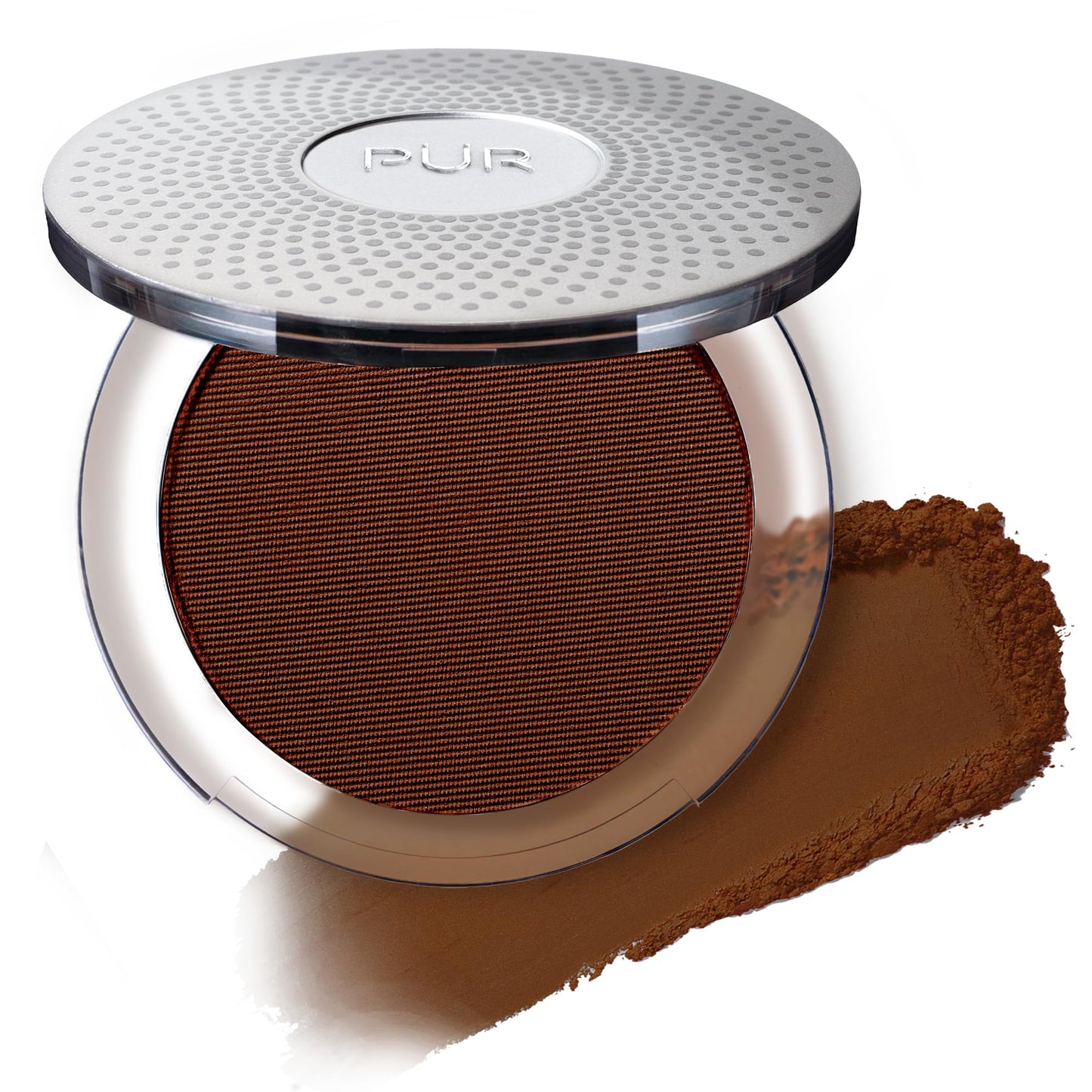 PÜR Beauty 4-in-1 Pressed Mineral Makeup SPF 15 Powder Foundation with Concealer & Finishing Powder- Medium to Full Coverage Foundation- Mineral-Based Powder- Cruelty-Free & Vegan Friendly
