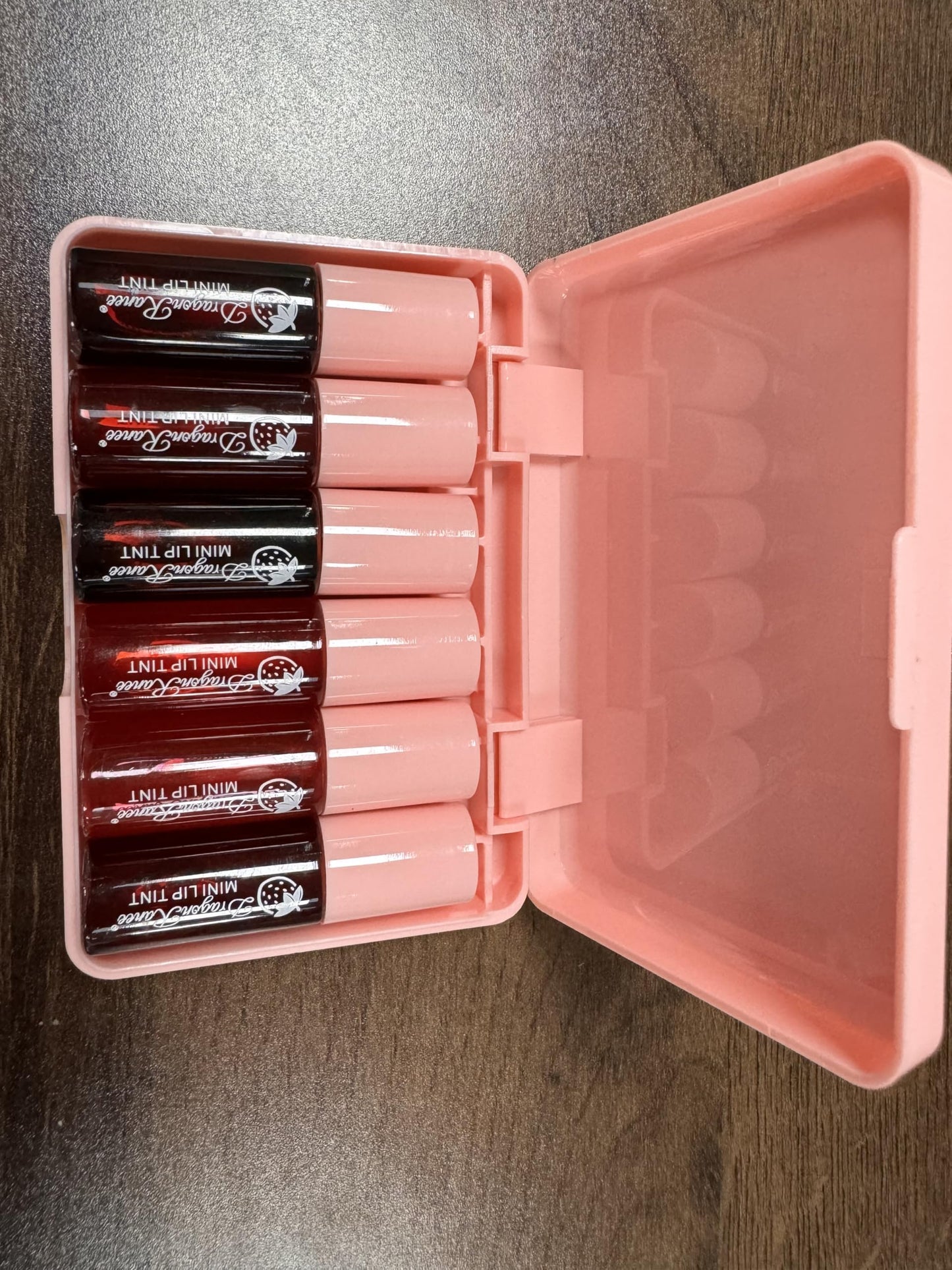 Eakroo 6 Colors Lip Tint Stain Mini Liquid Lipstick, Korean Lip Gloss Moisturizing Natural, Multi-Use Lip and Cheek Tint